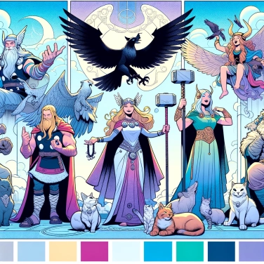 Explain why the Norse gods possessed unique attributes.