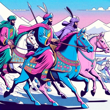 Explain why the Persians used horse messengers?