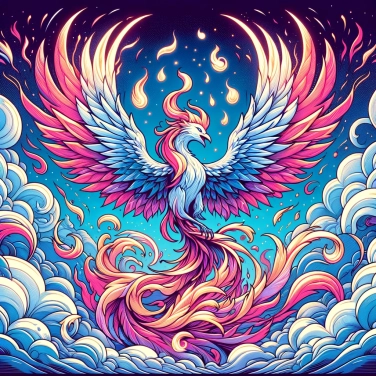 Explain why the phoenix is a symbol of rebirth and immortality in mythologies.