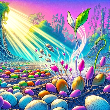 Explain why the seeds of some plants can remain dormant for years before germinating.