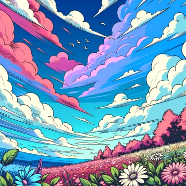 Explain why the sky is blue?