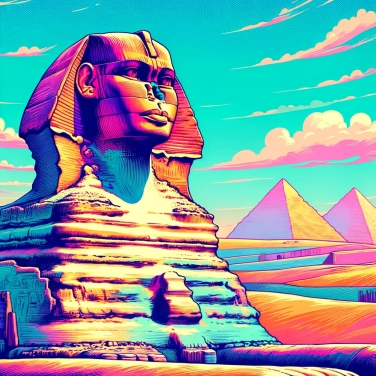 Explain why the Sphinx of Giza no longer has a nose.