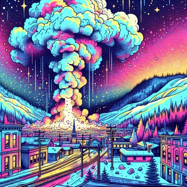 Explain why the town of Centralia (in the United States) has been plagued by an underground fire for decades?