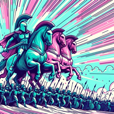 Explain why the Trojan War has inspired so many literary and artistic works.