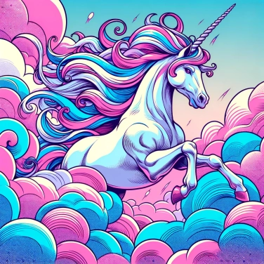 Explain why the unicorn was considered a magical and sacred creature?