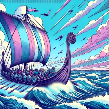 Explain why the Vikings sailed such long distances?
