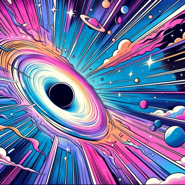 Explain why time seems to slow down when approaching a black hole?