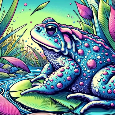 Explain why toads have rough skin?