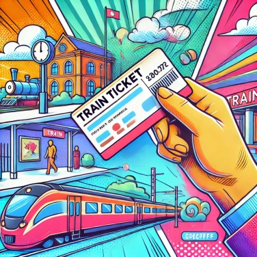 Explain why train tickets are expensive?