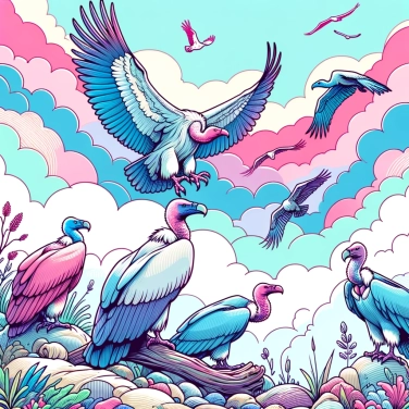 Explain why vultures play an important role in the ecosystem.