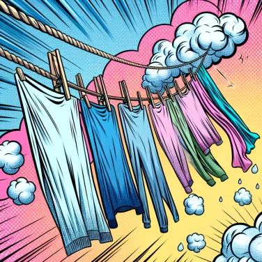 Explain why wool dries more slowly than cotton?